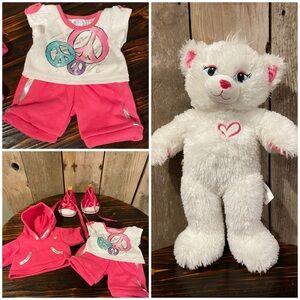 Build-A-Bear with 4-piece outift
